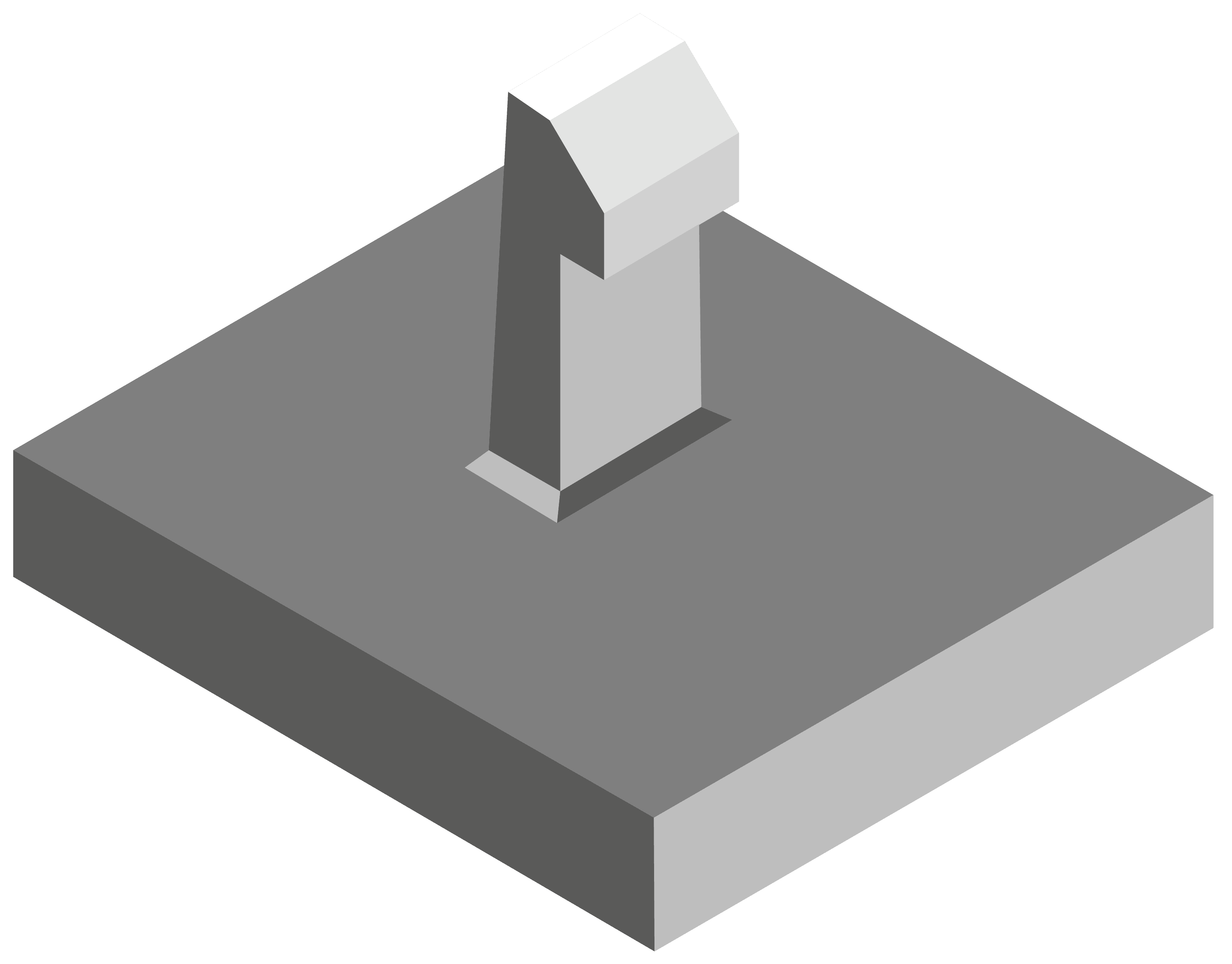 graues spritzgussteil ohne hinterschneidung