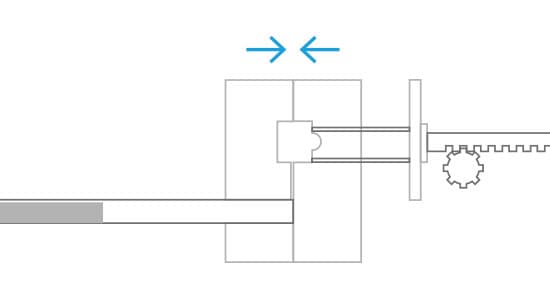 Close mould (lock tool)